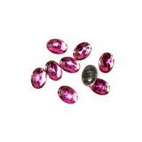 papercellar large oval gems cerise pink