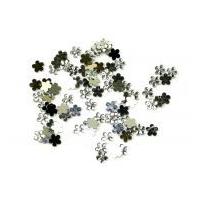 Papercellar Flower Shape Gems Silver