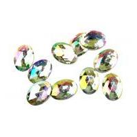 Papercellar Large Oval Gems Silver Multi