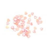 Papercellar Flat Back Pearl Hearts Pale Pink