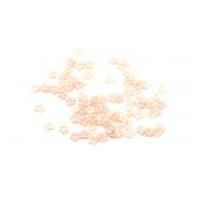 papercellar matte shiny beaded flowers pale pink