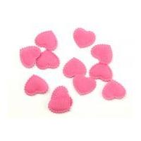 Papercellar Fabric Padded Hearts Pink