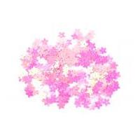 Papercellar Flower Shape Sequins Pale Pink