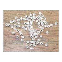 Papercellar Beaded Flowers White