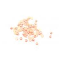 papercellar round pearl cabochons pale pink