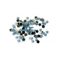 Papercellar Flower Shape Gems Pale Blue