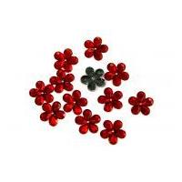 papercellar large flower shape gems red