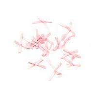 papercellar mini satin ribbon bows pale pink