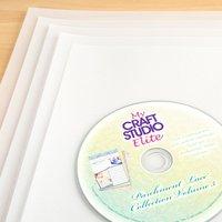 Parchment Lace CD ROM Vol 3 with 5 Sheets of A4 Parchment 370044