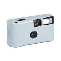 Pastel Blue Disposable Camera  Solid Colour Design