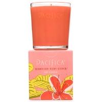 pacifica hawaiian ruby guava scented soy candle 160g
