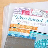 Parchment Lace Magazine Vol 5 with Free Parchment Grid and 5 Sheets of Parchment Paper 383660