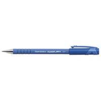 paper mate flexgrip ultra ballpoint pen fine 08mm tip 05mm line blue