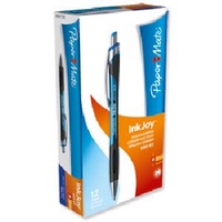 Paper Mate Ink Joy 550 Blue Ballpoint Pen Pack of 12 S0977220