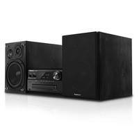 panasonic scpmx82ebk cd dab micro hi fi system 120w usb bluetooth nfc