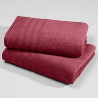Pack of 2 Cotton Towels, 600g/m²