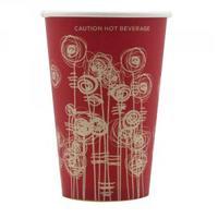 Paper Vending Cup 9oz 25cl Swirl Design Pack of 1000 HHPAVC09A