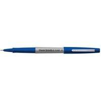 Paper Mate Ultrafine Felt Tip Pen Blue Pack of 12 S0901330