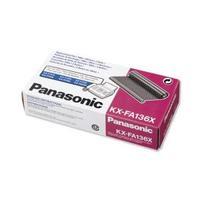 Panasonic KX-FA136X Black Fax Ribbon Refill Roll Pack 2 KX-FA136X