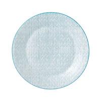 pastels side plate 23cm herringbone