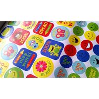pack of 680 childrens reward stickers