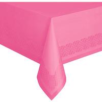 Paper Party Table Cover Bright Pink