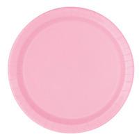 Pale Pink Big Value 6 3/4in Paper Party Plates