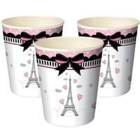 Party In Paris Paper Party Cups