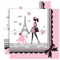 Party In Paris Paper Napkins