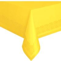 Paper Party Table Cover Yellow