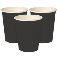 Paper Party Cups Black