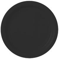 Paper Party Plates Black