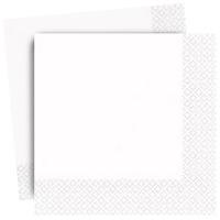 Paper Party Napkins White