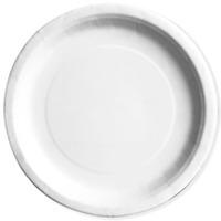 Paper Party Plates White