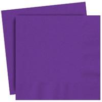 Paper Party Napkins Purple