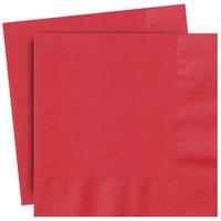 Paper Party Napkins Red