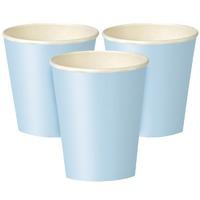 Paper Party Cups Pale Blue