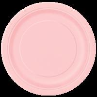 Paper Party Plates Pale Pink