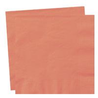 Paper Party Napkins Coral