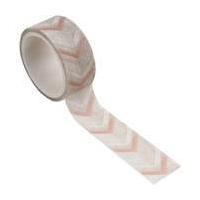 papermania elements wood chevron craft tape 15cm x 3m