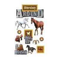 Paperhouse 3D Horsing Around Stickers