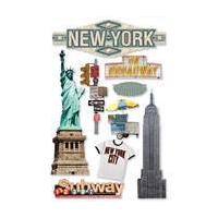 Paperhouse 3D New York City Stickers