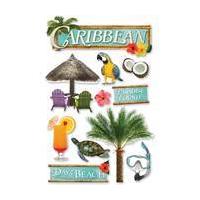 Paperhouse 3D Caribbean Stickers