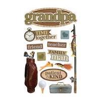 Paperhouse 3D Grandpa Stickers