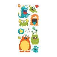 Paperhouse 3D Monster Stickers