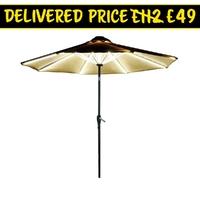 Parasol With LED Lighting