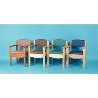 Patterson Medical Commode chair - wooden - pink