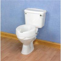 Patterson Medical Raised toilet seat - easyfit - 10CM/4\