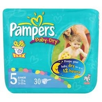 Pampers® Baby-Dry 5 Junior 11-25kg/24-55lbs x 28