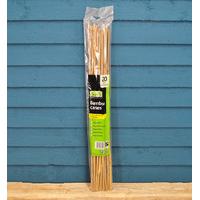 Pack of 20 Bamboo Canes (60cm) by Gardman